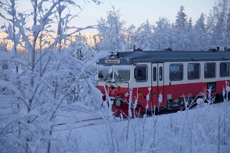 Inlandsbanan. Foto: Lena Koller (via Inlandsbanan AB press)